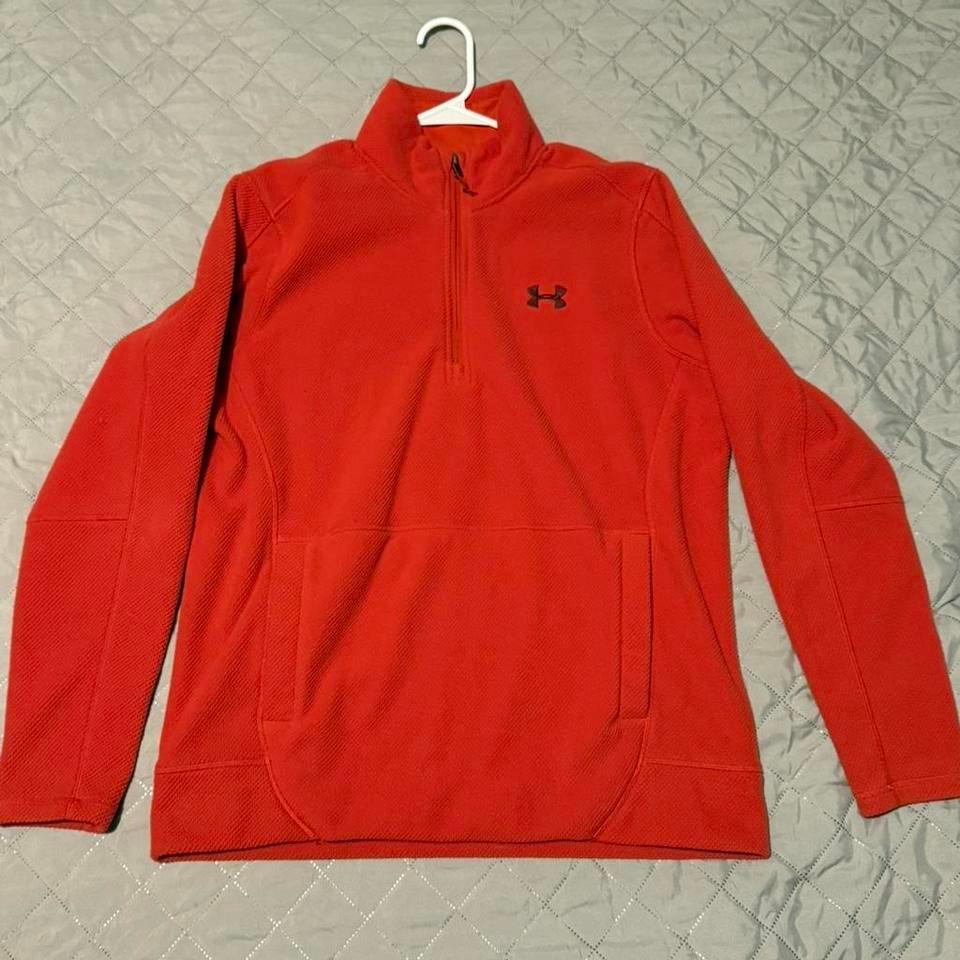 Under Armour Orange Quarter Zip 5e16