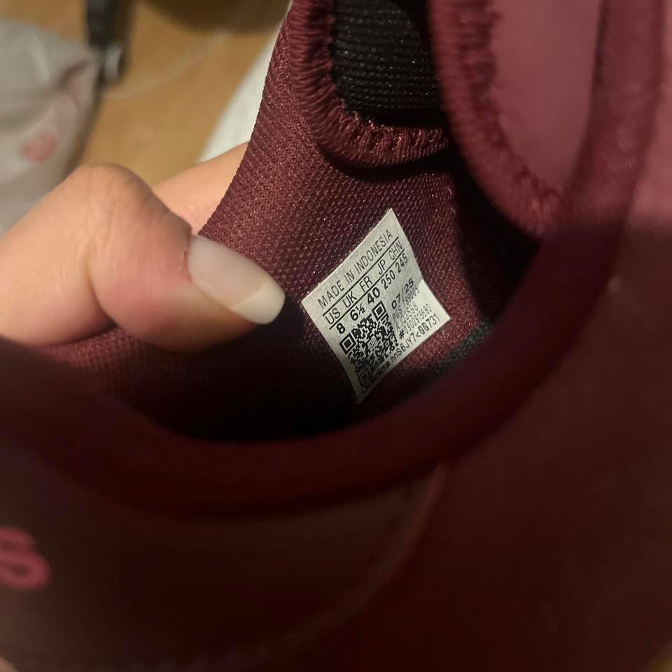 Adidas Burgundy Trainers Sneakers Adidas 4147 4