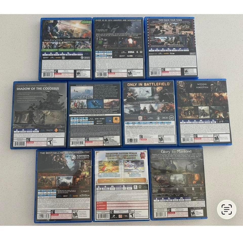 Bundle Of 10 Ps4 Games F4a7 2