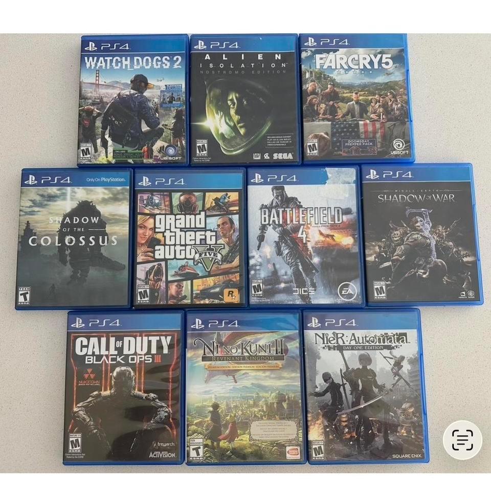 Bundle Of 10 Ps4 Games F4a7