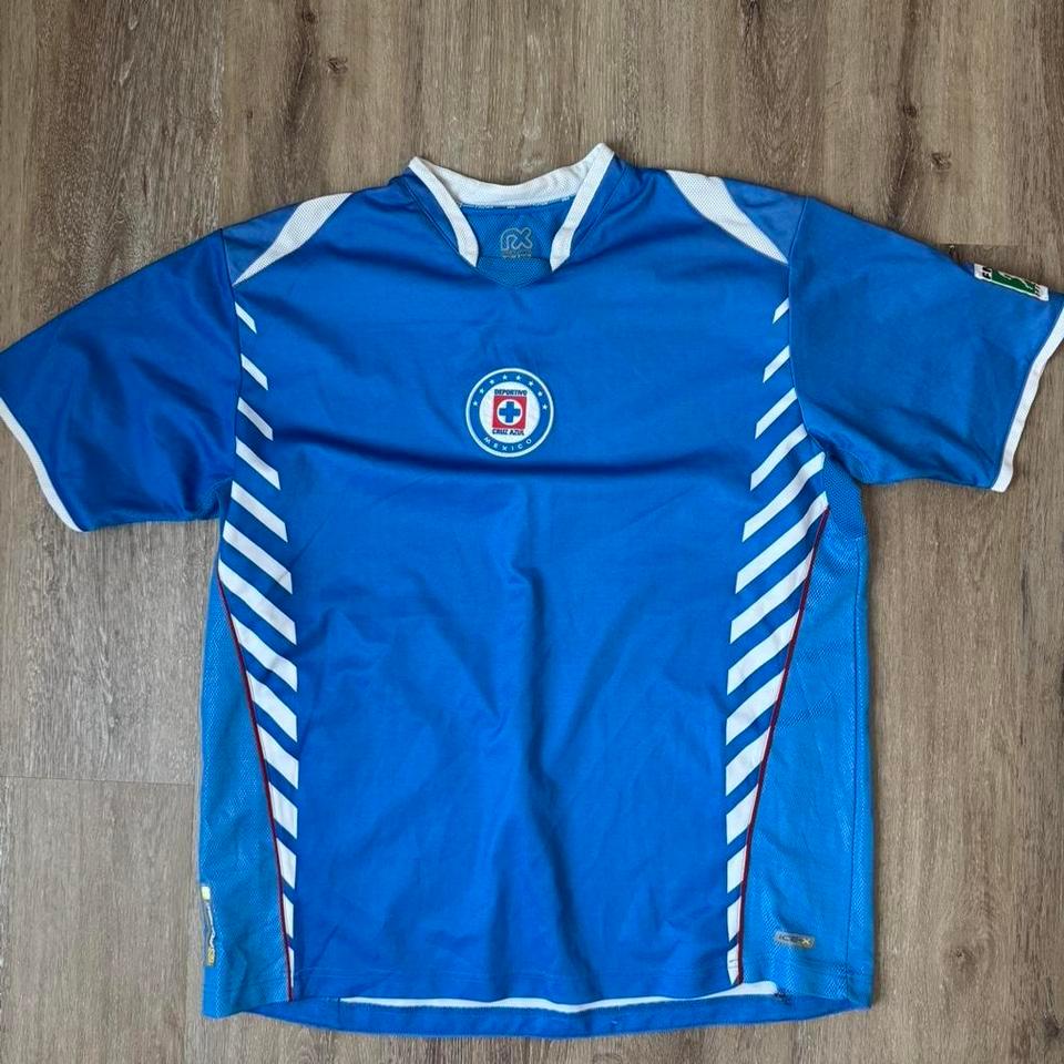 Cruz Azul Blue Soccer Shirt 3d0a