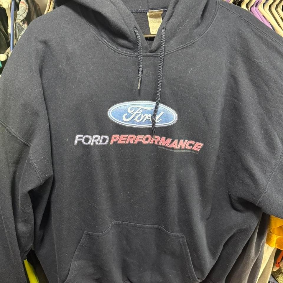 Ford Performance Blue Hoodie Size 4c89