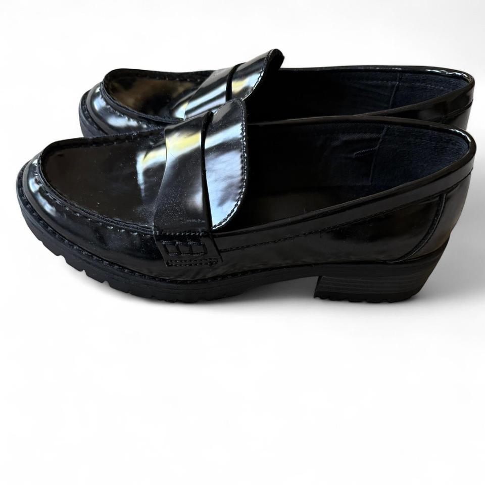 Old Navy Black Patent Leather E0e2 3