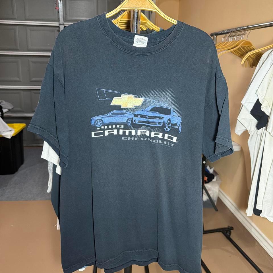 2000s Chevrolet Camaro Black T Shirt 59c4