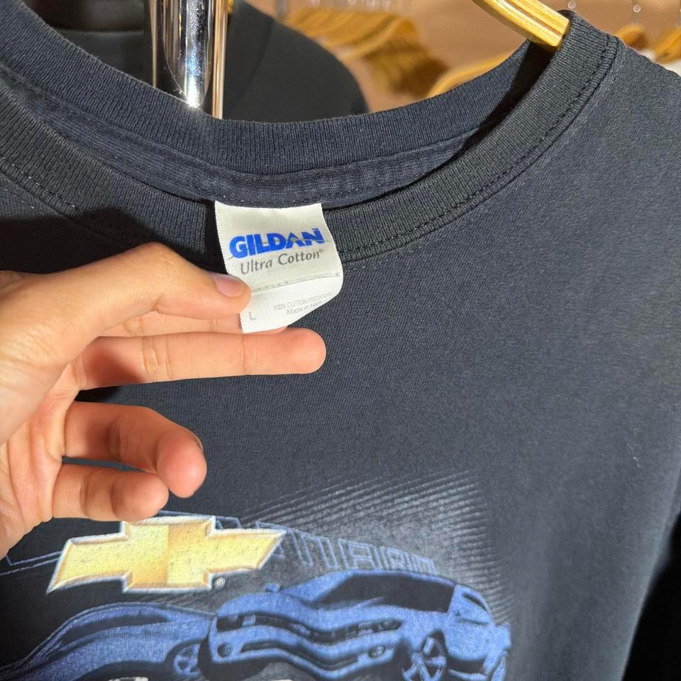 2000s Chevrolet Camaro Black T Shirt 59c4 2