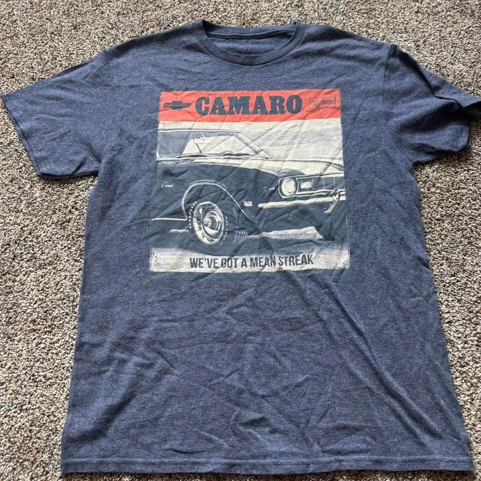 Navy Blue Camaro Graphic Tee Bf9b