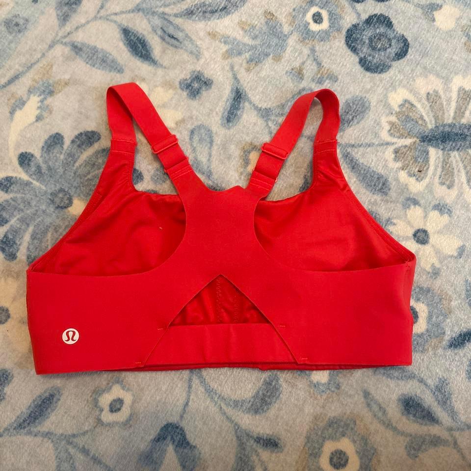 Coral Pink Lululemon Sports Bra 161b 2