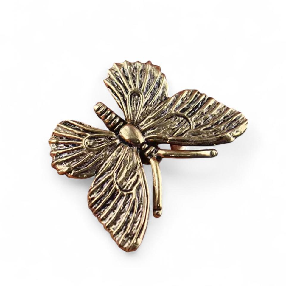 Brass Butterfly Animal Statue Small 3270