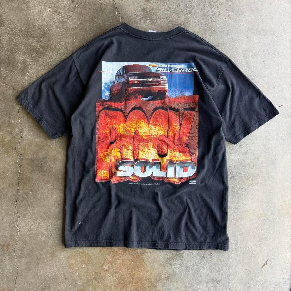 90s Chevrolet Silverado Black Tee 6e5d 3