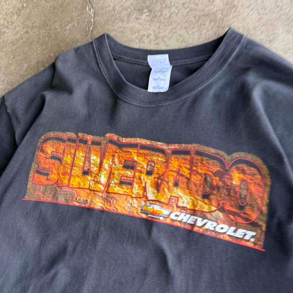90s Chevrolet Silverado Black Tee 6e5d 2