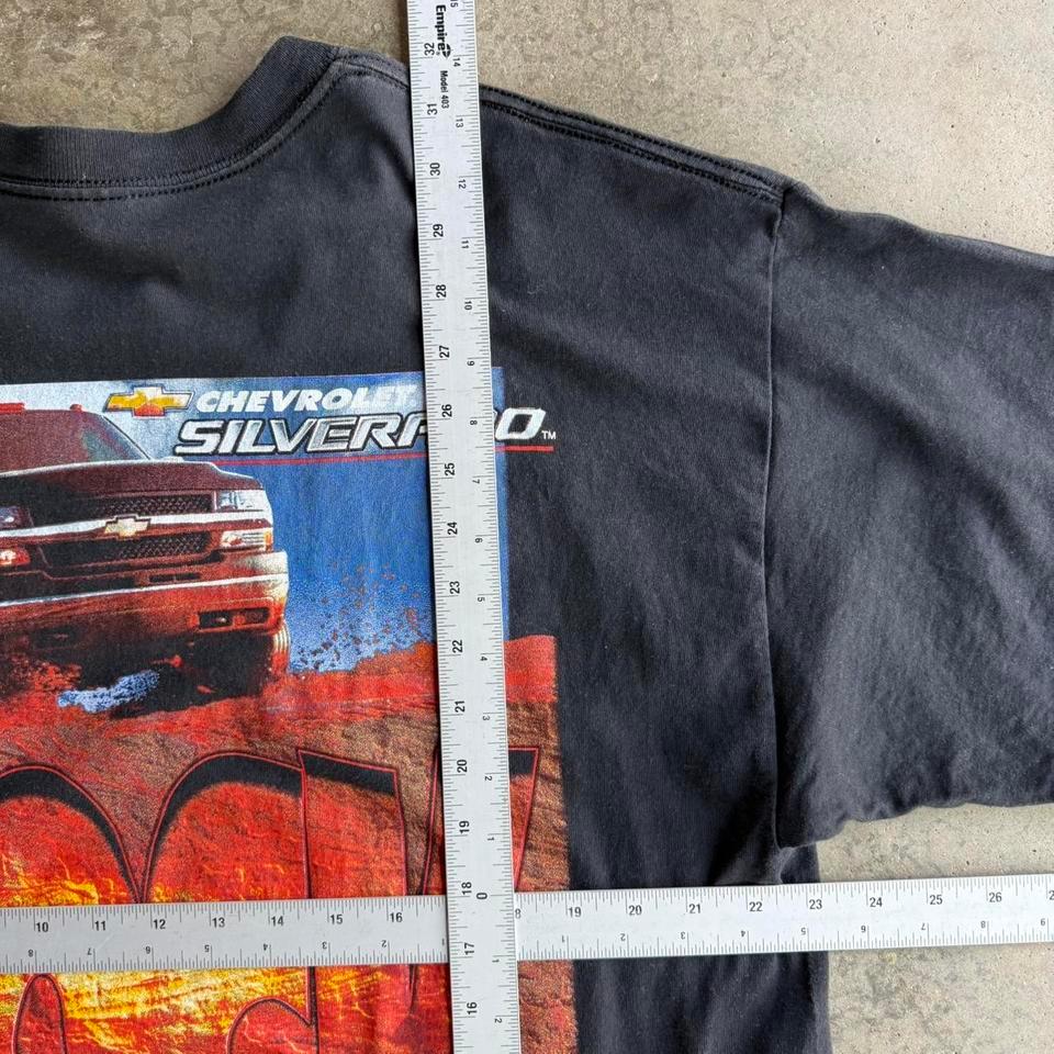 90s Chevrolet Silverado Black Tee 6e5d 5