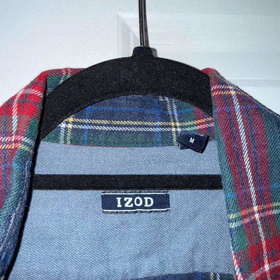 Izod Red And Blue Plaid 3154 2