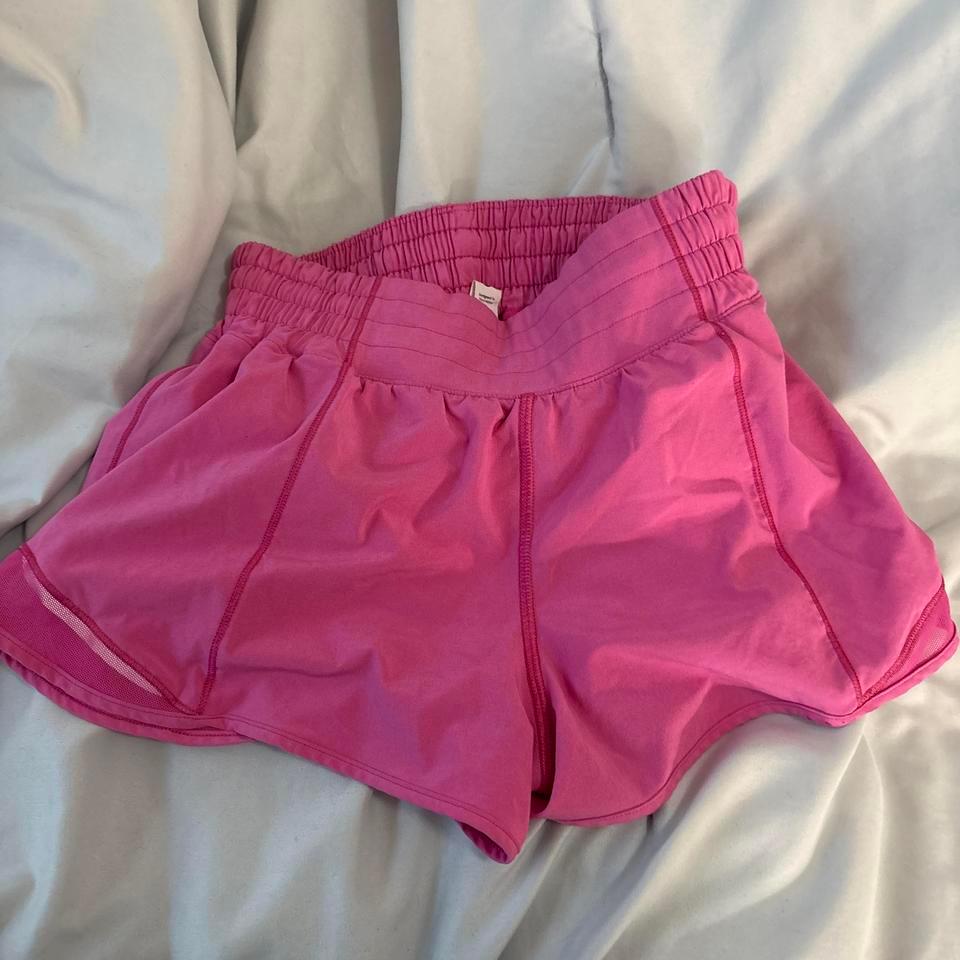 Pink High Waisted Lululemon Shorts Size 9aec