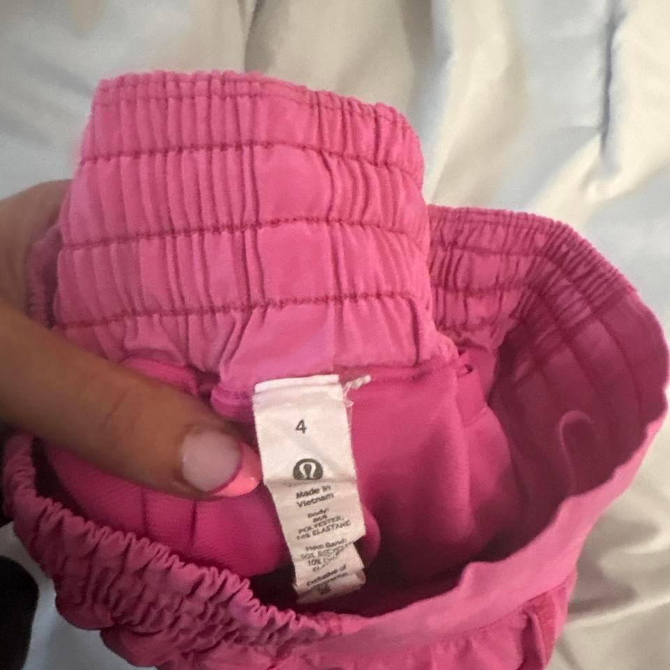 Pink High Waisted Lululemon Shorts Size 9aec 3