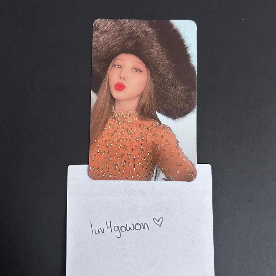 Im Nayeon Twice Solo Photocard