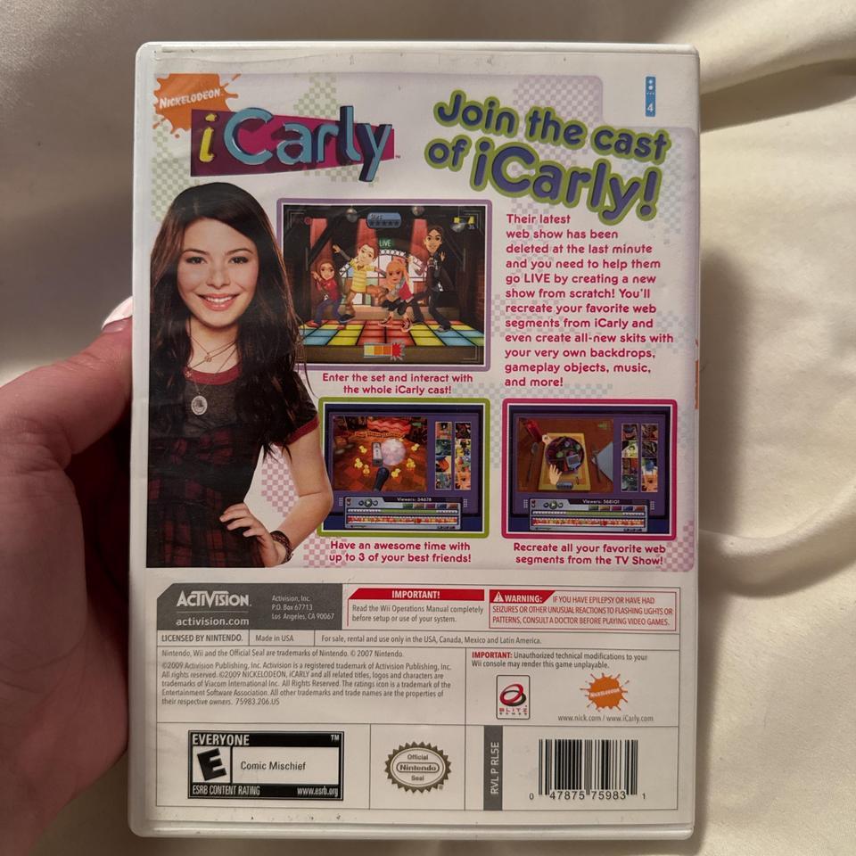 Icarly Video Game For Nintendo Bd39 2