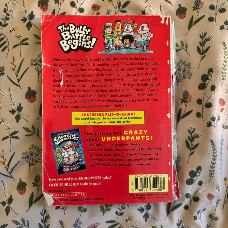 Heavily Used Captain Underpants And 2