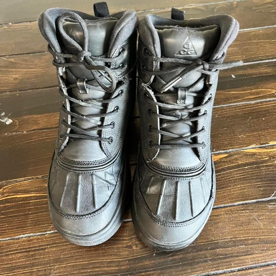 Black Nike Dri Fit High Top Boots 5