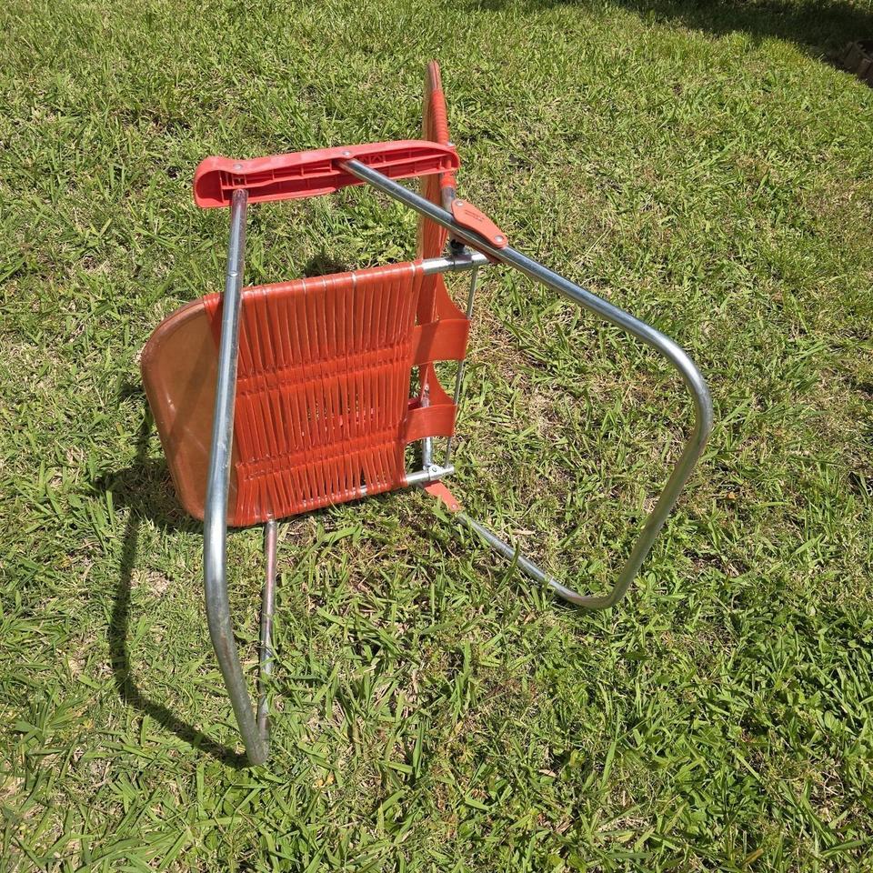 Vintage Tube Jelly Folding Chair C999 7