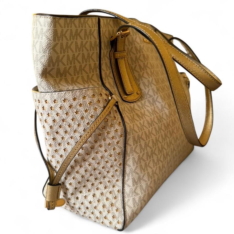 White And Gold Michael Kors 7d6f 3
