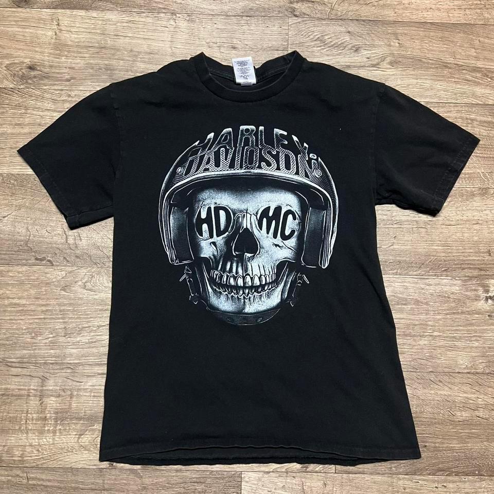 Black Harley Davidson Tee With