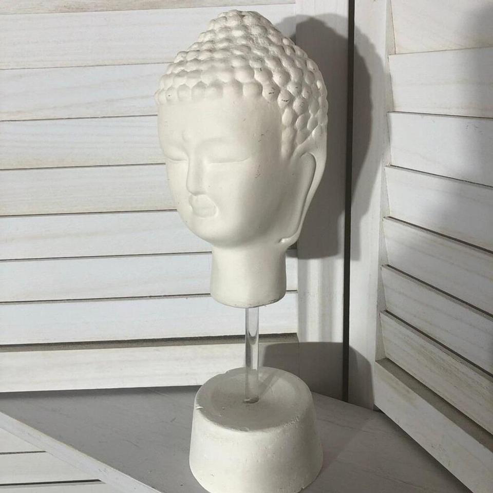 This Serene Buddha Head Statue 706f 7