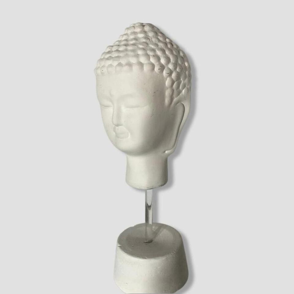 This Serene Buddha Head Statue 706f