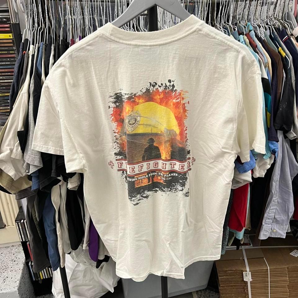 Y2k Kerusso Firefighter Jesus Tee 6880