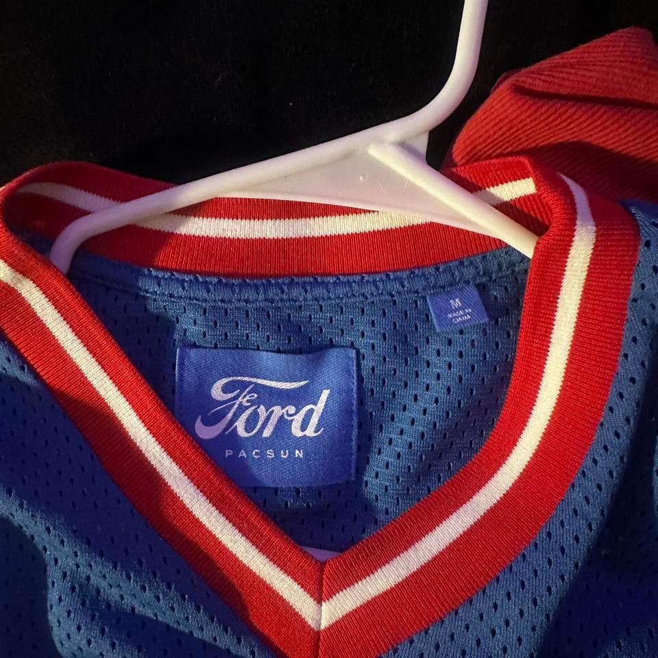 Blue And Red Ford Mustang 3