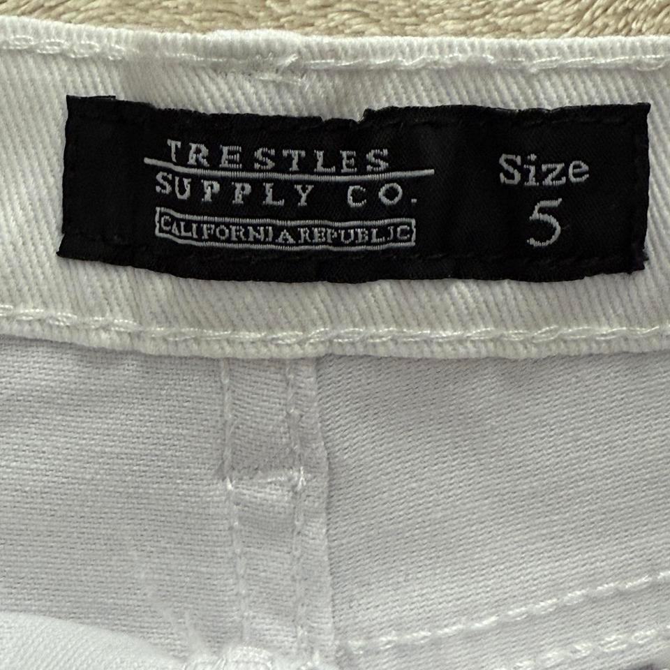 Trestles Lightweight Denim Splatter Stitching 6