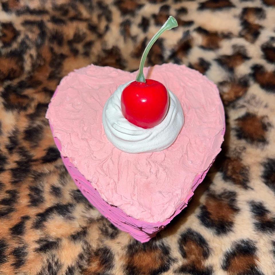 Adorable Handmade Small Heart Cherry