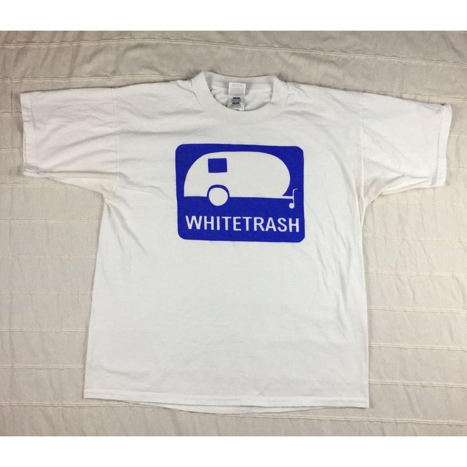 Vintage White Trash T Shirt 87fa