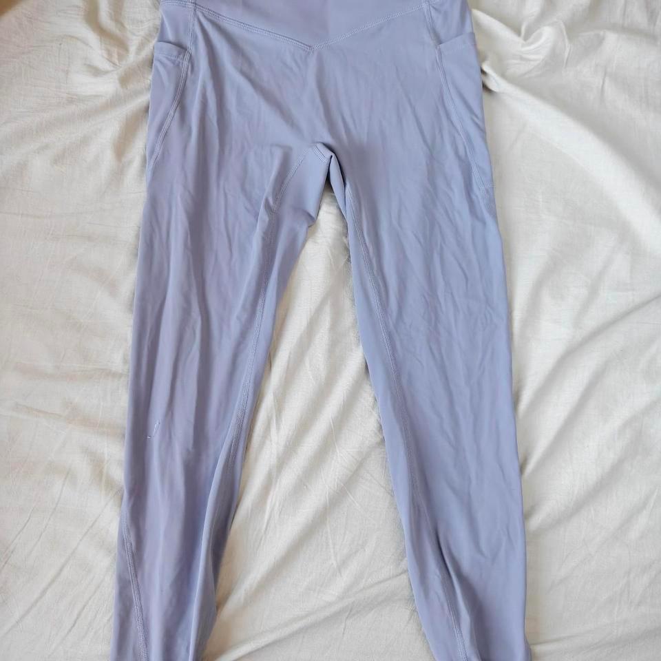 Dusty Lavender Periwinkly High Waisted 491f