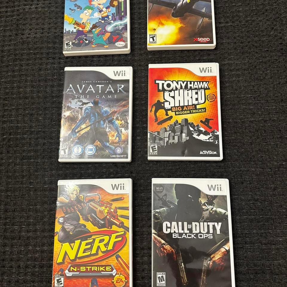 Bundle Of 6 Nintendo Wii