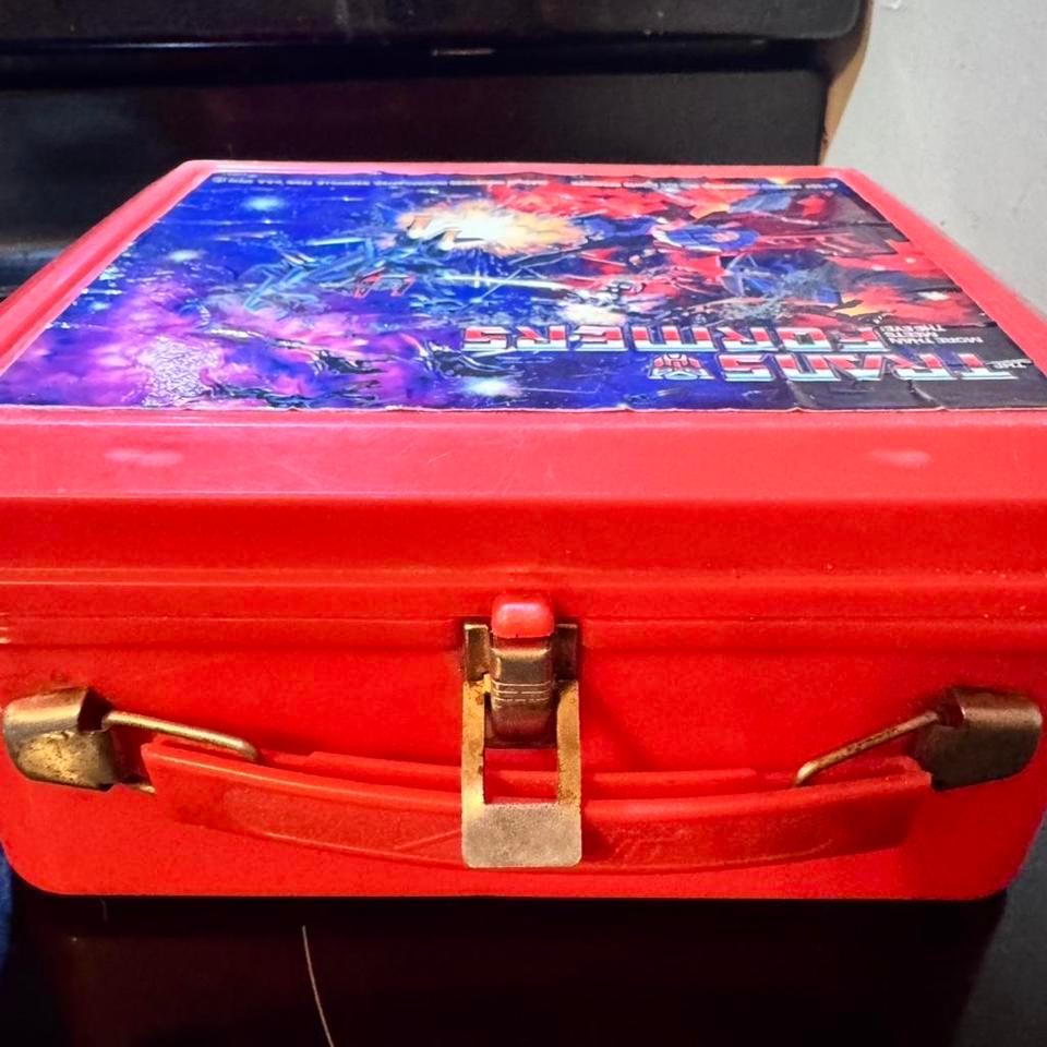 1986 Vintage Transformers Lunchbox Transformers 5ec6 6