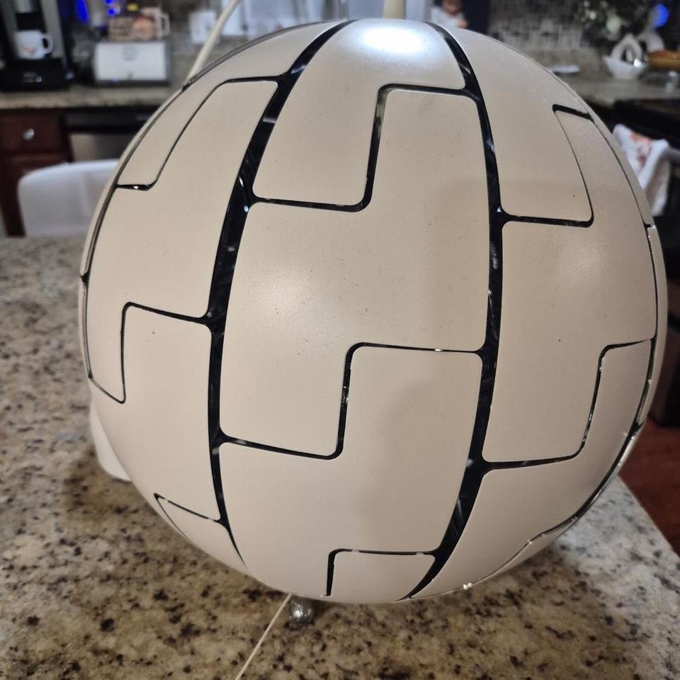 Futuristic White And Black Sculptural 2