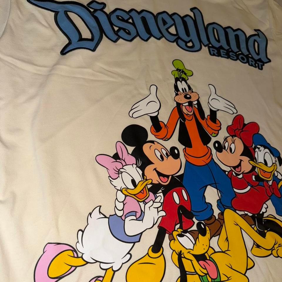 Disneyland Resort White And Multi Coloured D477 3