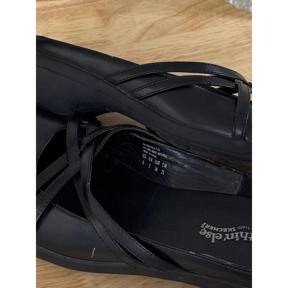 Skechers Something Else Black Crisscross 3c19 8