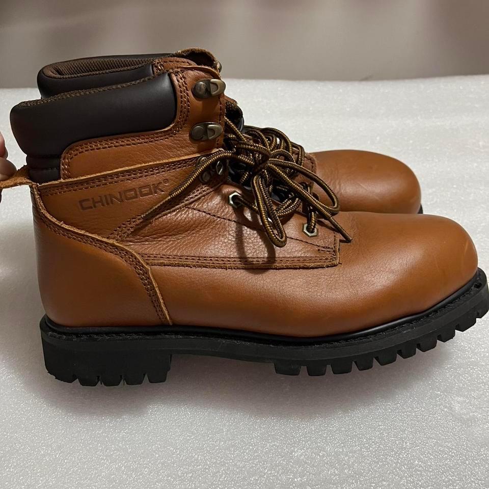 Brown Leather Chinook Mechanic Work