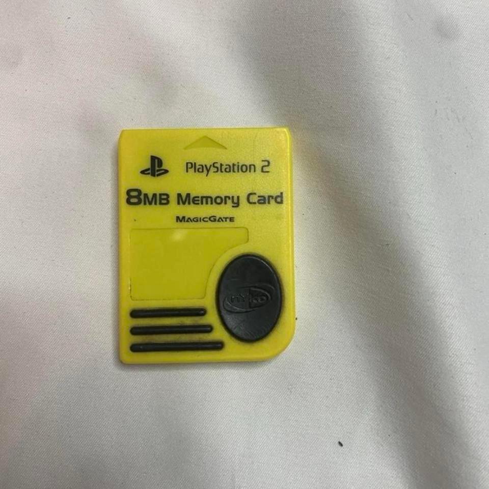Genuine Sony Playstation 2 Memory F8fb