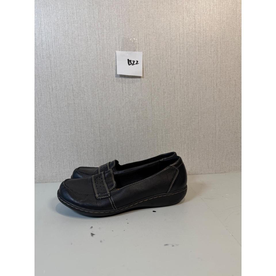 Clarks Womens Shoes Black Leather 6fc4