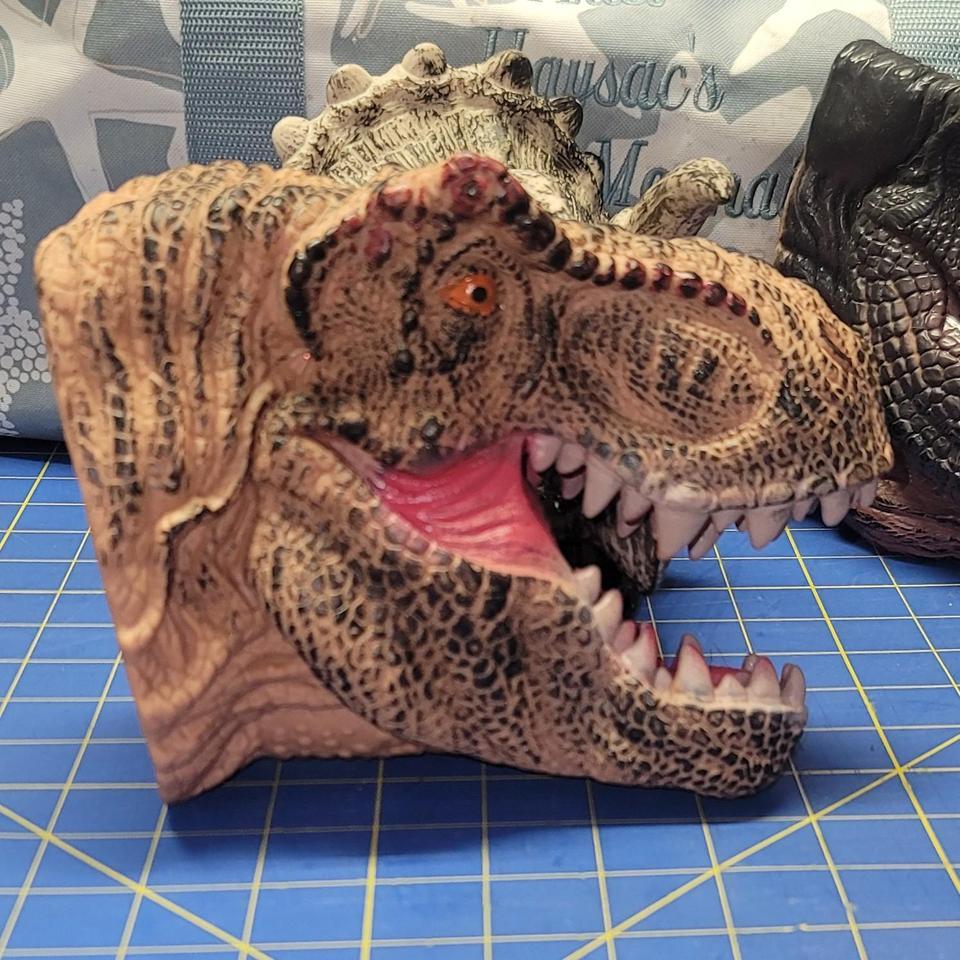 Set Of 3 Dinosaur Head 2