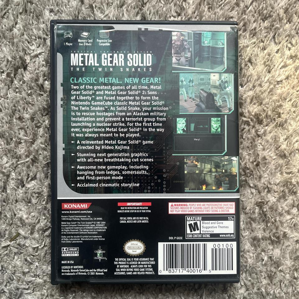 Metal Gear Solid The Twin 9595 2