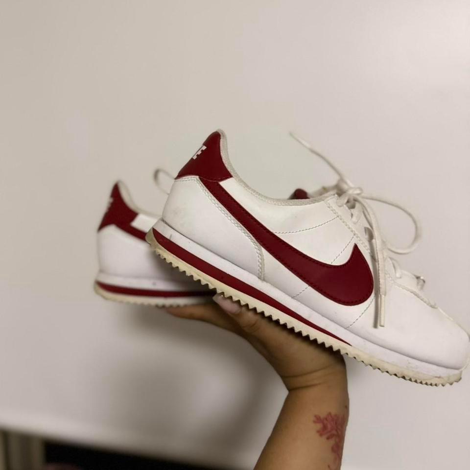 Nike Cortez White And Red 8dc0