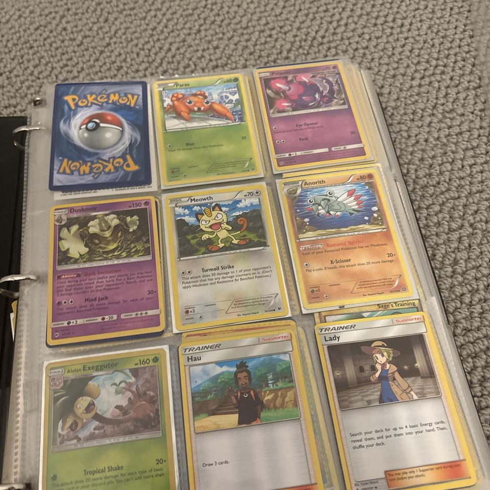 Baseball Card Collection In Binder F17e 4