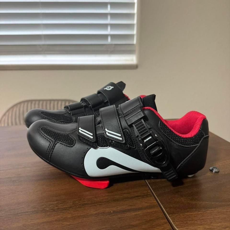 Peloton Black Cycling Shoes In 9ff0