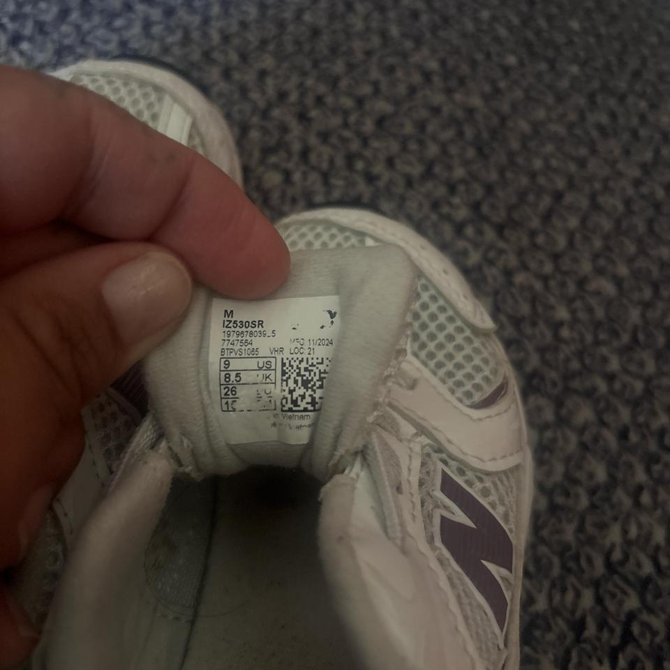 New Balance 530 White Trainers D372 3