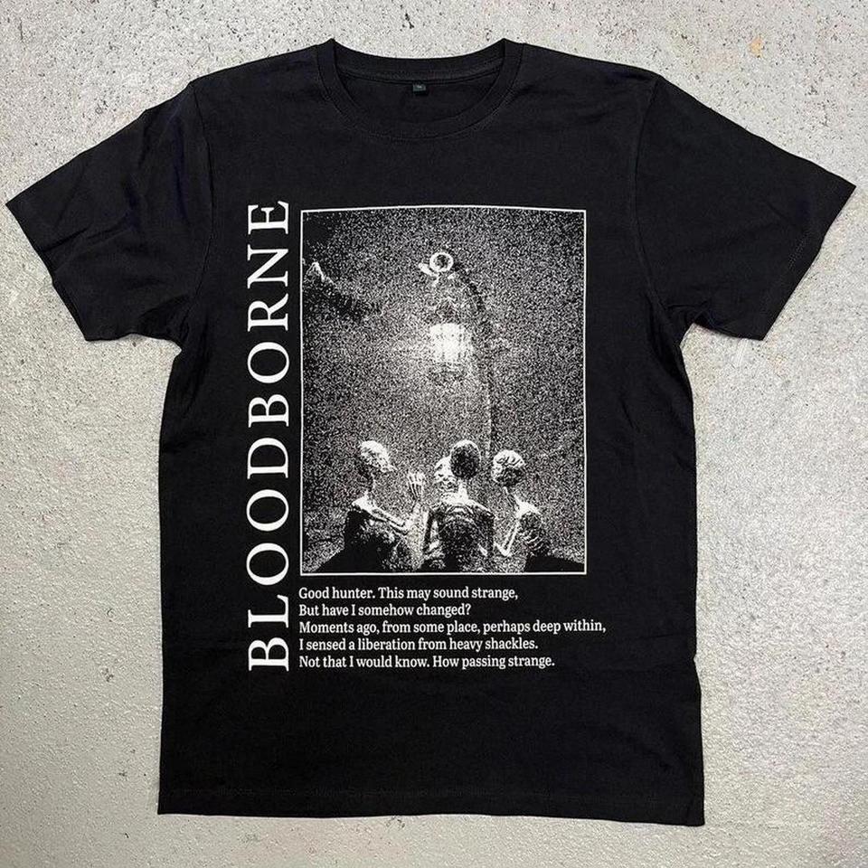 Black And White Bloodborne Graphic