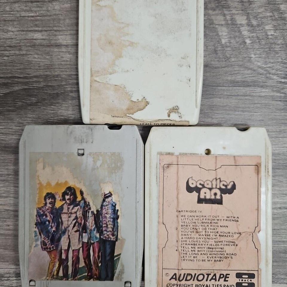 8 Track Tapes Lot Of Ccf1