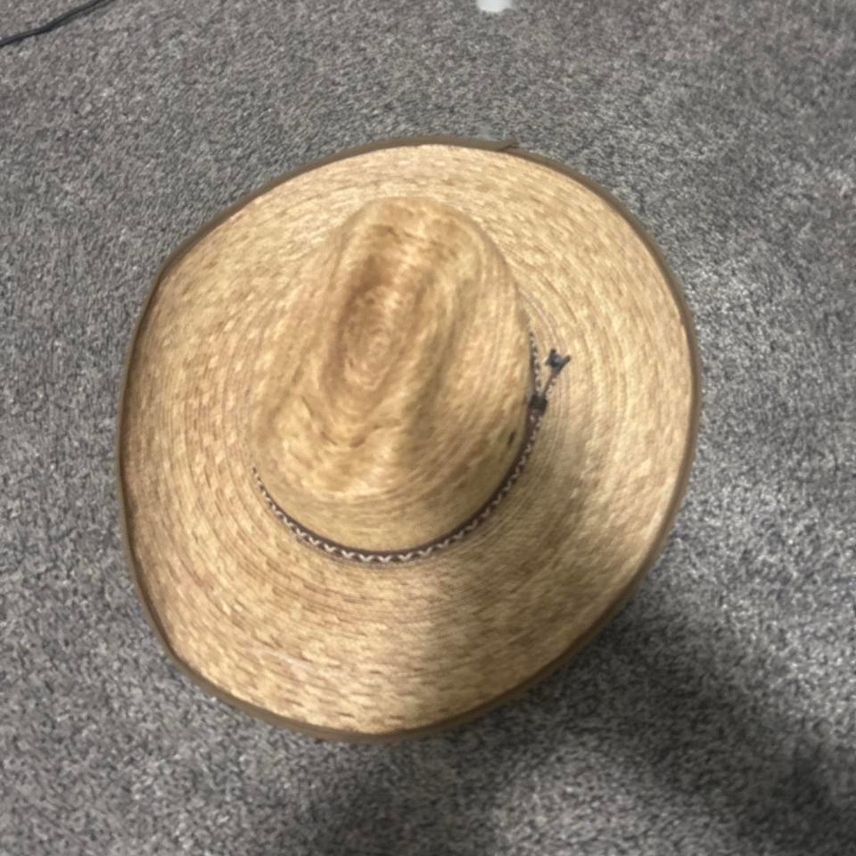 Natural Straw Cowboy Hat With 9101